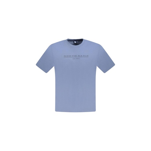 North Sails Men's Blue Cotton T-Shirt - 3XL - Main Image