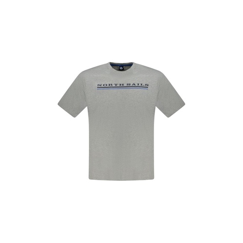 North Sails Men's Gray Cotton T-Shirt - 3XL - Main Image