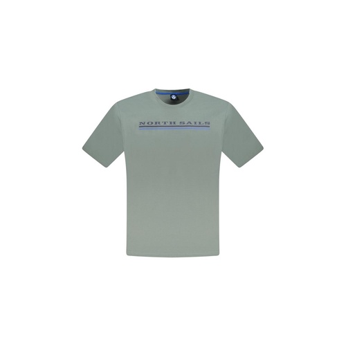 North Sails Men's Green Cotton T-Shirt - S - Main Image