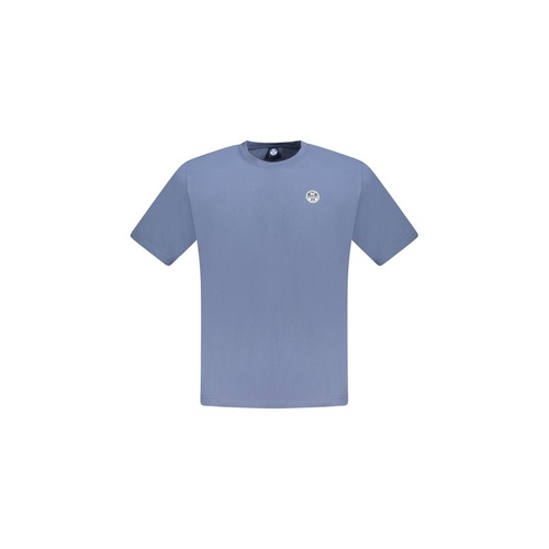North Sails Men's Blue Cotton T-Shirt - M - Main Image