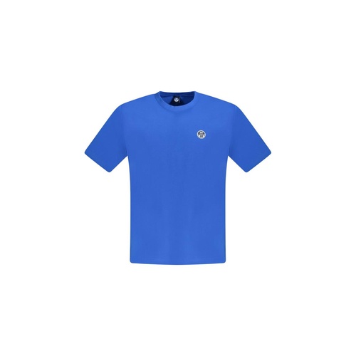 North Sails Men's Blue Cotton T-Shirt - 2XL - Main Image