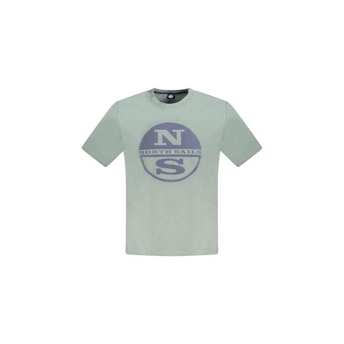 North Sails Men's Green Cotton T-Shirt - 3XL - Main Image
