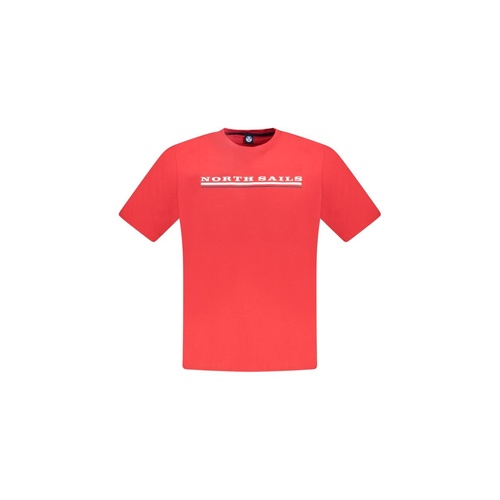 North Sails Men's Red Cotton T-Shirt - 2XL - Main Image