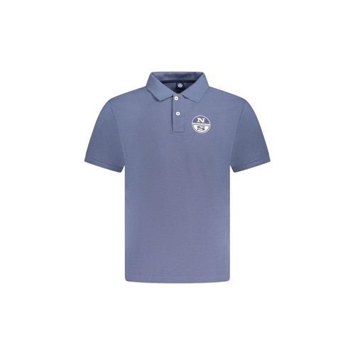 North Sails Men's Blue Cotton Polo Shirt - 2XL - Main Image