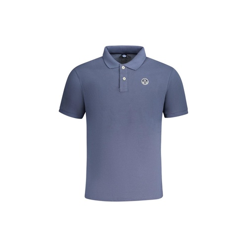 North Sails Men's Blue Cotton Polo Shirt - L - Main Image