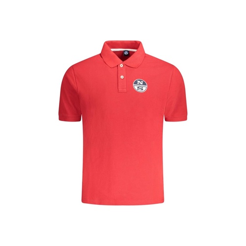 North Sails Men's Red Cotton Polo Shirt - 3XL - Main Image