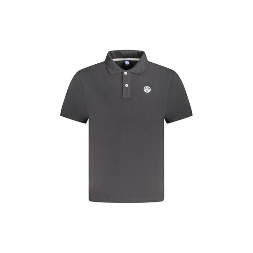 North Sails Men's Black Cotton  Polo Shirt - S - Main Image