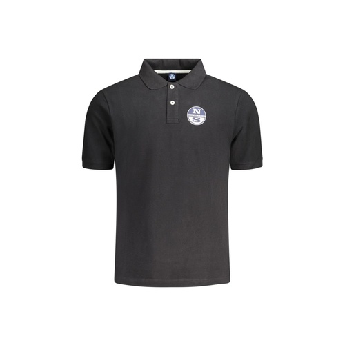 North Sails Men's Black Cotton Polo Shirt - 2XL - Main Image