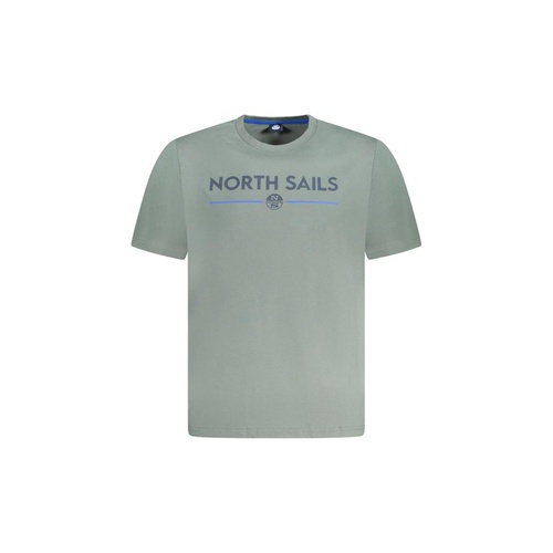 North Sails Men's Green Cotton T-Shirt - 3XL - Main Image