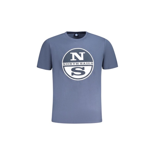 North Sails Men's Blue Cotton T-Shirt - 2XL - Main Image