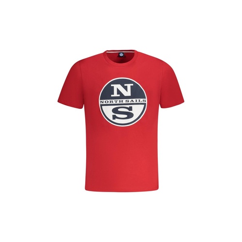 North Sails Men's Red Cotton T-Shirt - 2XL - Main Image