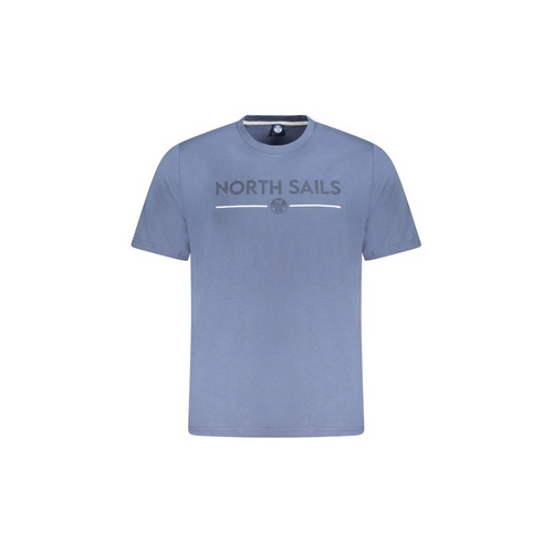 North Sails Men's Blue Cotton T-Shirt - 2XL - Main Image