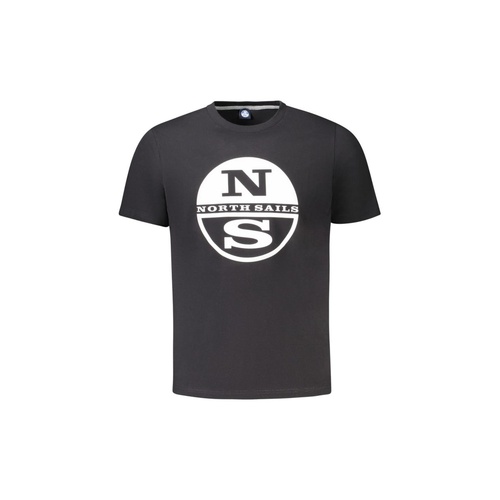 North Sails Men's Black Cotton T-Shirt - S - Main Image