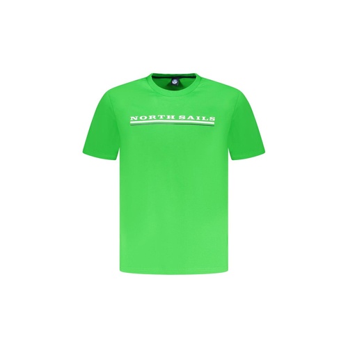 North Sails Men's Green Cotton T-Shirt - L - Main Image