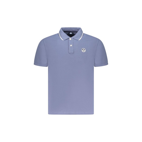 North Sails Men's Blue Cotton Polo Shirt - S - Main Image