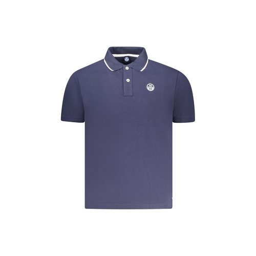 North Sails Men's Blue Cotton Polo Shirt - M - Main Image