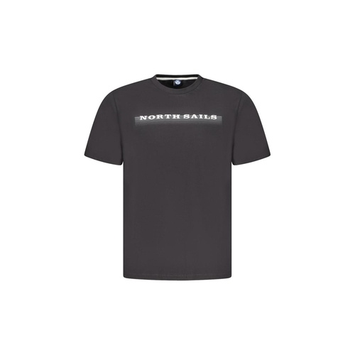 North Sails Men's Black Cotton T-Shirt - M - Main Image