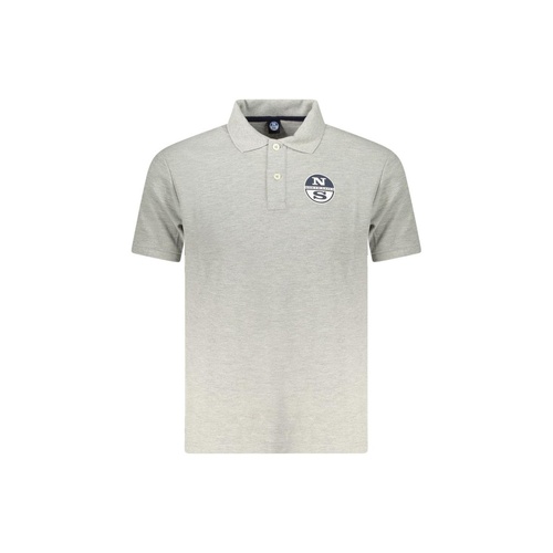 North Sails Men's Gray Cotton Polo Shirt - 3XL - Main Image