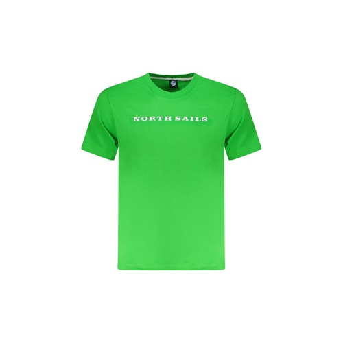 North Sails Men's Green Cotton  T-Shirt - 3XL - Main Image