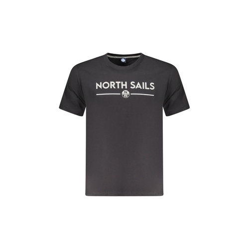North Sails Men's Black Cotton T-Shirt - S - Main Image
