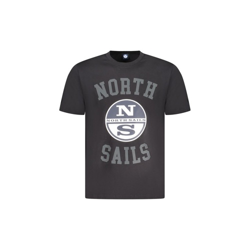 North Sails Men's Black Cotton T-Shirt - L - Main Image