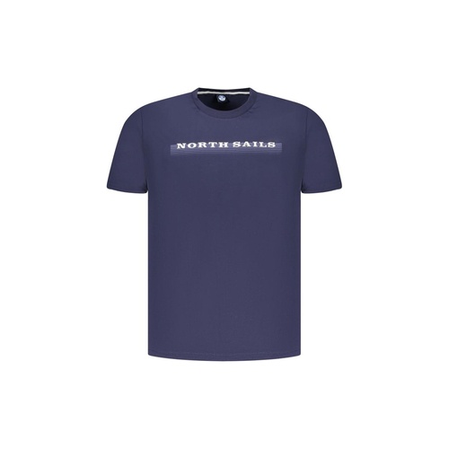 North Sails Men's Blue Cotton T-Shirt - 2XL - Main Image