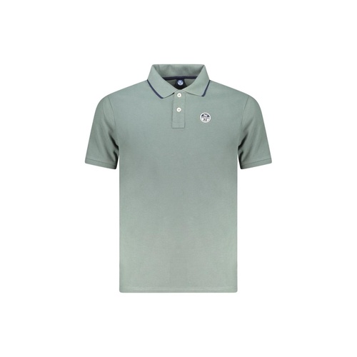 North Sails Men's Green Cotton Polo Shirt - S - Main Image