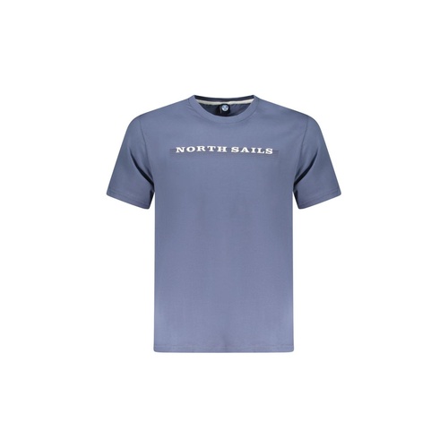 North Sails Men's Blue Cotton T-Shirt - 2XL - Main Image