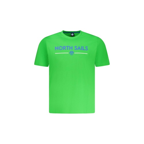 North Sails Men's Green Cotton T-Shirt - 2XL - Main Image