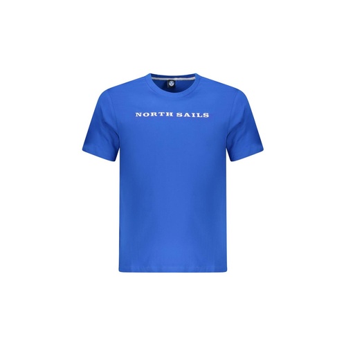 North Sails Men's Blue Cotton T-Shirt - S - Main Image