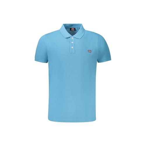 Norway 1963 Men's Light Blue Cotton Polo Shirt - L - Main Image