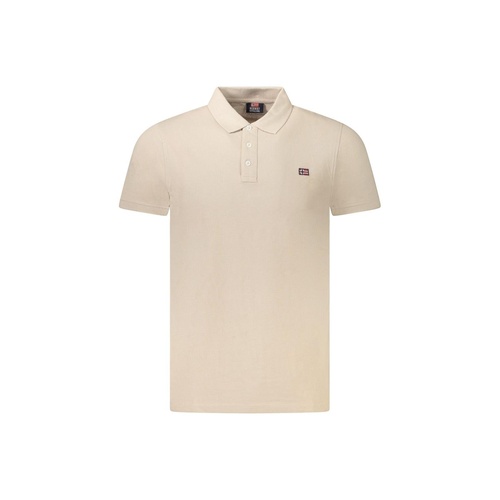 Norway 1963 Men's Beige Cotton Polo Shirt - 2XL - Main Image