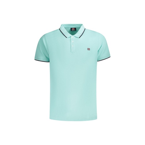 Norway 1963 Men's Light Blue Cotton Polo Shirt - 2XL - Main Image