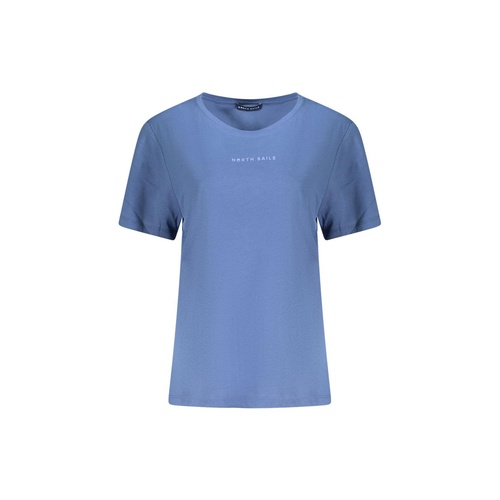 North Sails Women's Blue Cotton Tops & T-Shirt - XS - Main Image