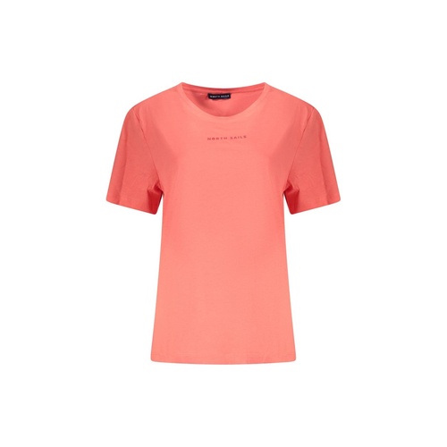 North Sails Women's Pink Cotton Tops & T-Shirt - S - Main Image