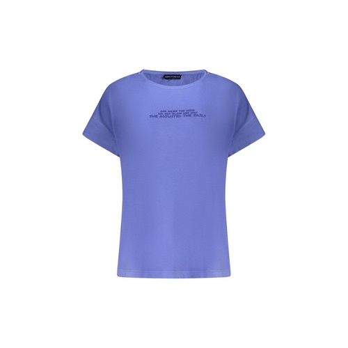 North Sails Women's Blue Cotton Tops & T-Shirt - XS - Main Image