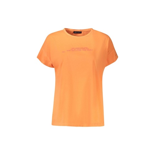 North Sails Women's Orange Cotton Tops & T-Shirt - L - Main Image