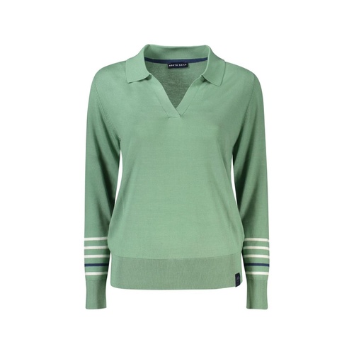 North Sails Women's Green Cotton  Sweater - M - Main Image