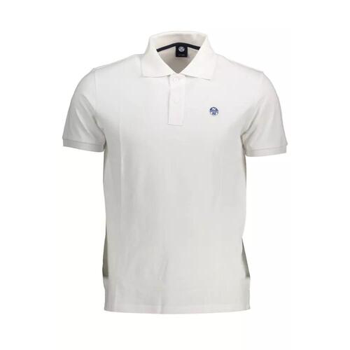 North Sails Men's White Cotton Polo Shirt - XL - Main Image