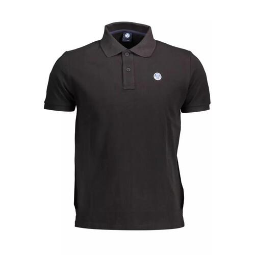 North Sails Men's Black Cotton Polo Shirt - L - Main Image
