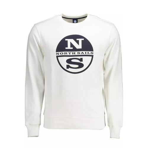 North Sails Men's White Cotton Sweater - XL - Main Image