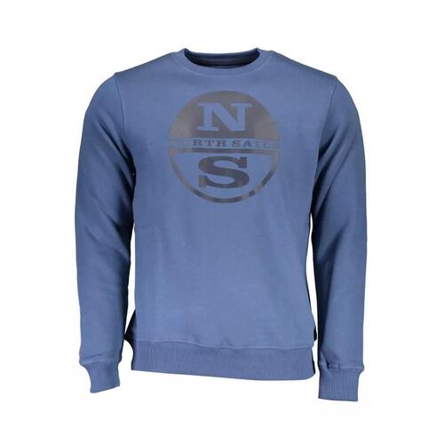 North Sails Men's Blue Cotton Sweater - L - Main Image