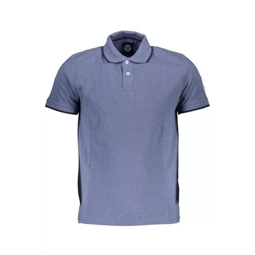 North Sails Men's Blue Cotton Polo Shirt - 2XL - Main Image