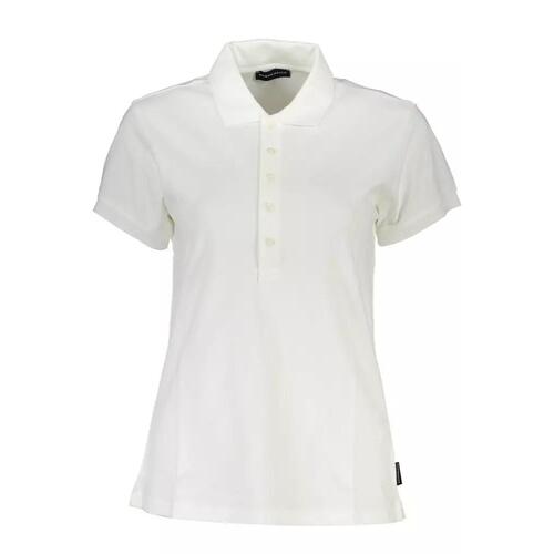 North Sails Men's White Cotton Polo Shirt - M - Main Image