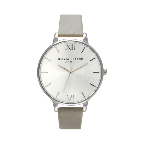 Olivia Burton Women's Gray Leather Watch - One Size - Main Image