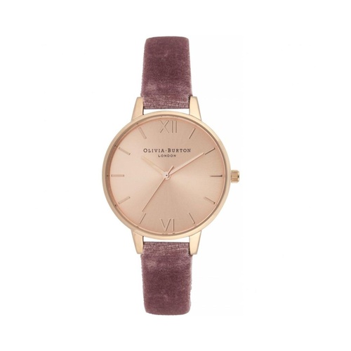 Olivia Burton Women's Purple Synthetic Leather Watch - One Size - Main Image
