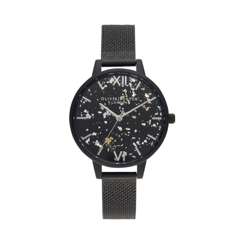 Olivia Burton Women's Black Steel Watch - One Size - Main Image