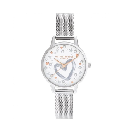 Olivia Burton Women's Silver Steel Watch - One Size - Main Image