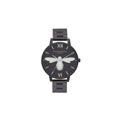 Olivia Burton Women's Black Steel Watch - One Size - Main Image
