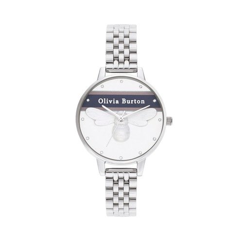 Olivia Burton Women's Silver Steel Watch - One Size - Main Image